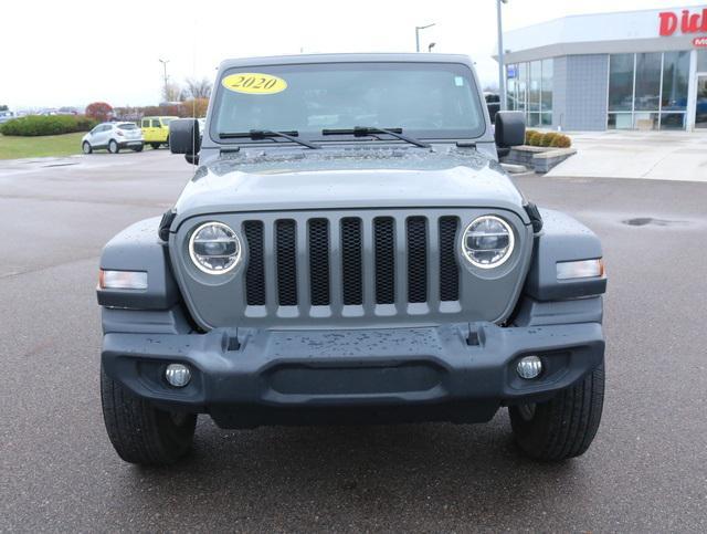 used 2020 Jeep Wrangler Unlimited car, priced at $28,677