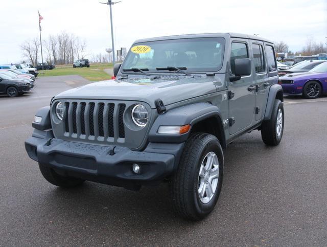 used 2020 Jeep Wrangler Unlimited car, priced at $28,677