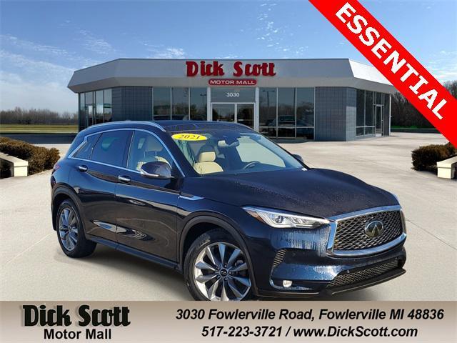 used 2021 INFINITI QX50 car, priced at $24,699