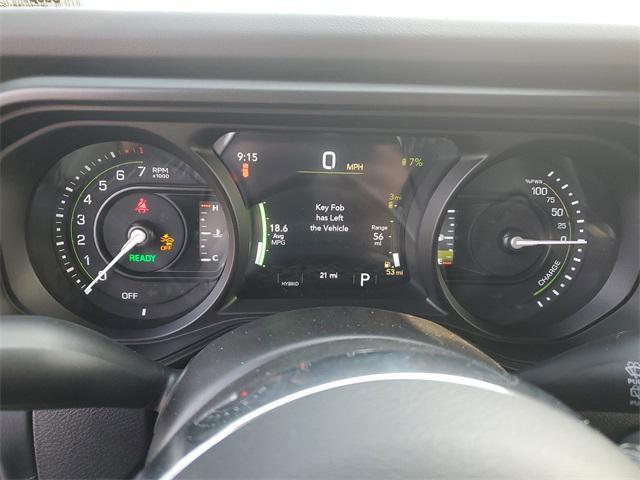new 2025 Jeep Wrangler 4xe car