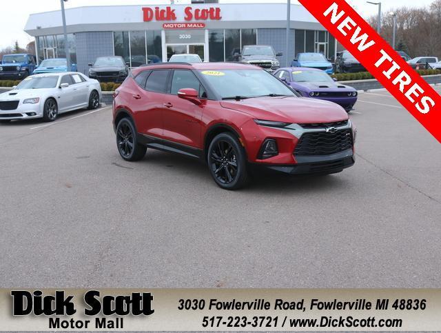 used 2021 Chevrolet Blazer car, priced at $30,955