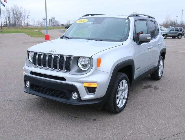 used 2021 Jeep Renegade car, priced at $20,996