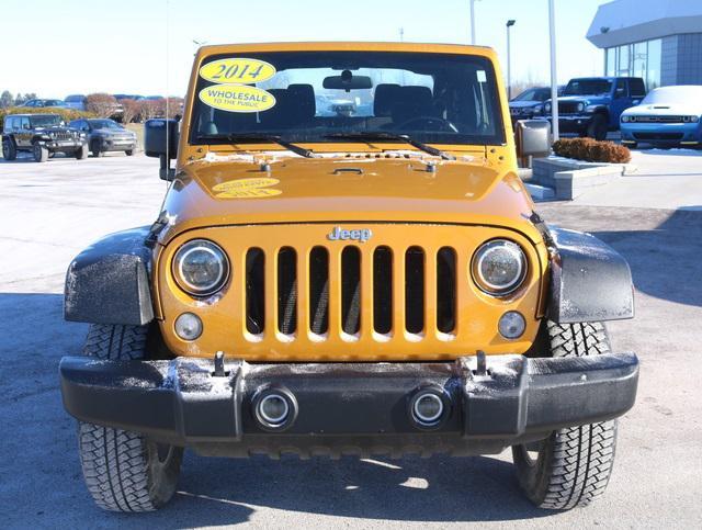 used 2014 Jeep Wrangler car, priced at $14,499