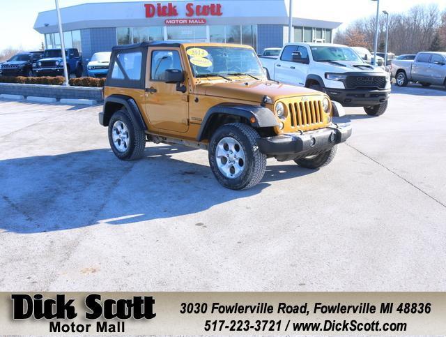 used 2014 Jeep Wrangler car, priced at $14,499