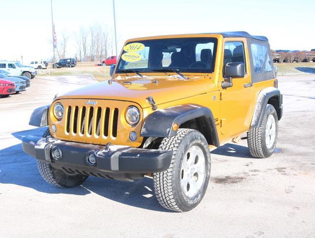 used 2014 Jeep Wrangler car, priced at $14,499