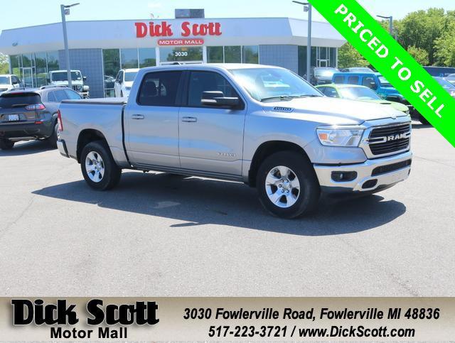 used 2021 Ram 1500 car, priced at $33,688