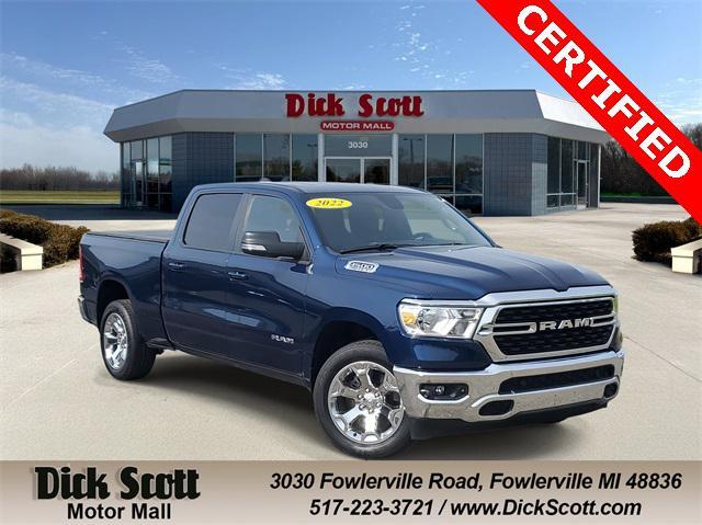 used 2022 Ram 1500 car, priced at $36,778