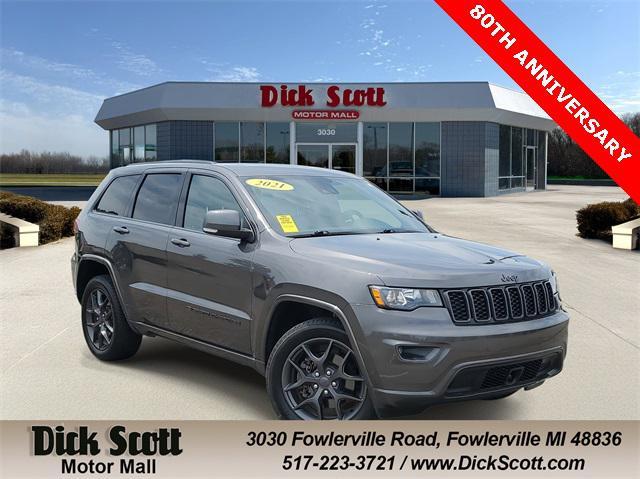 used 2021 Jeep Grand Cherokee car, priced at $28,888