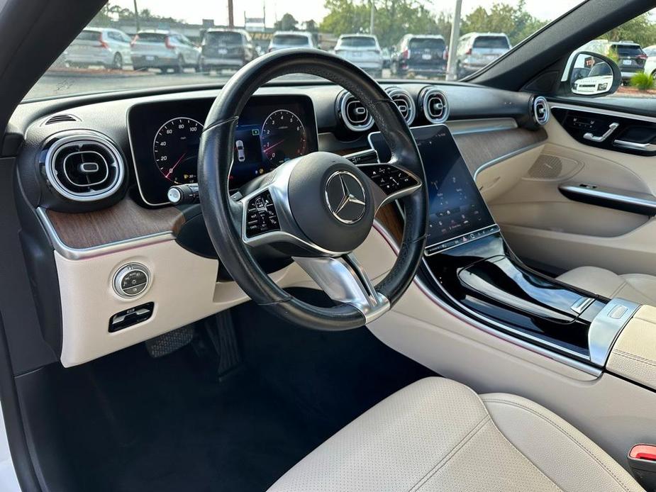 used 2022 Mercedes-Benz C-Class car, priced at $33,610