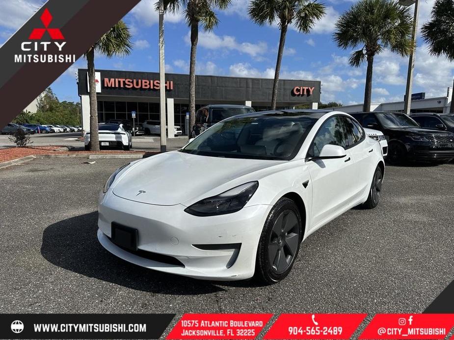 used 2021 Tesla Model 3 car, priced at $22,990