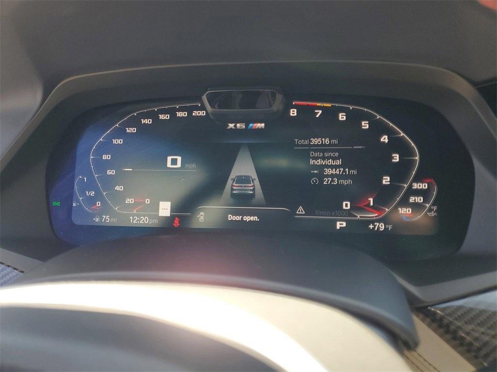 used 2020 BMW X6 M car, priced at $65,900
