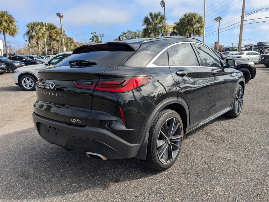 used 2023 INFINITI QX55 car, priced at $33,179