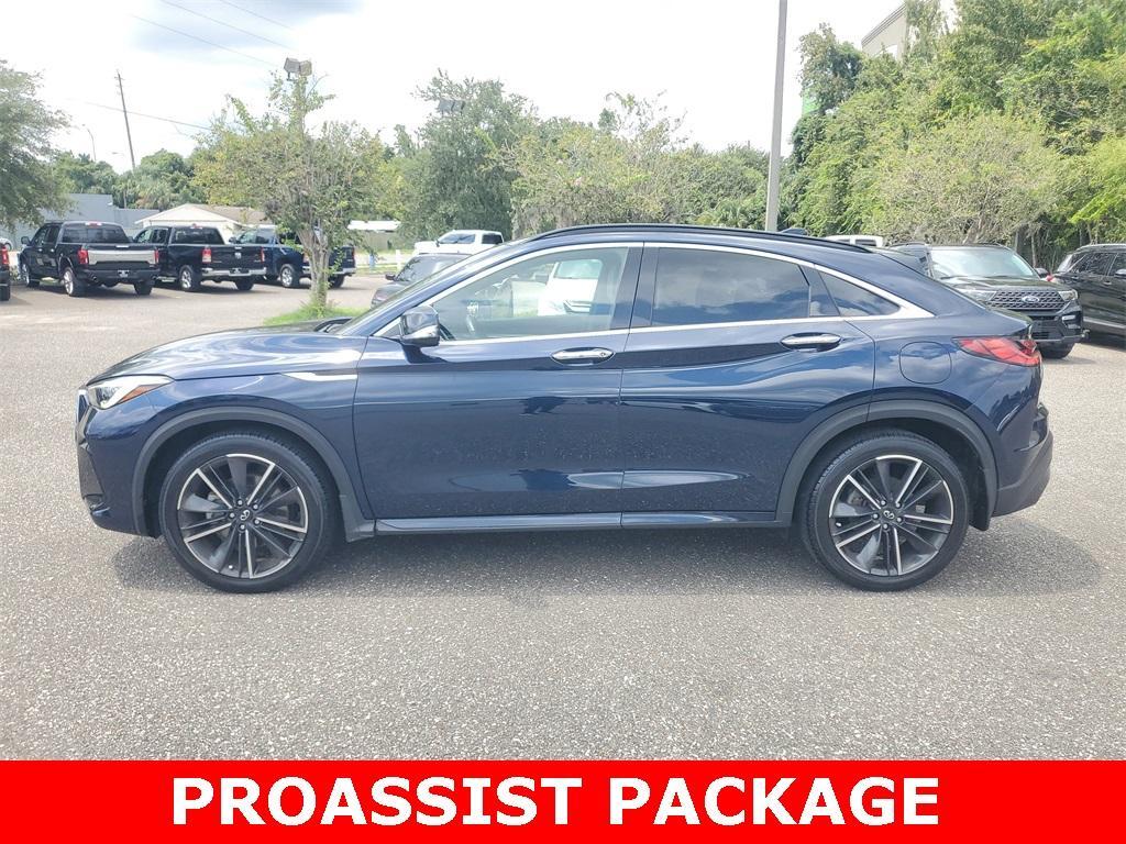 used 2022 INFINITI QX55 car, priced at $31,390