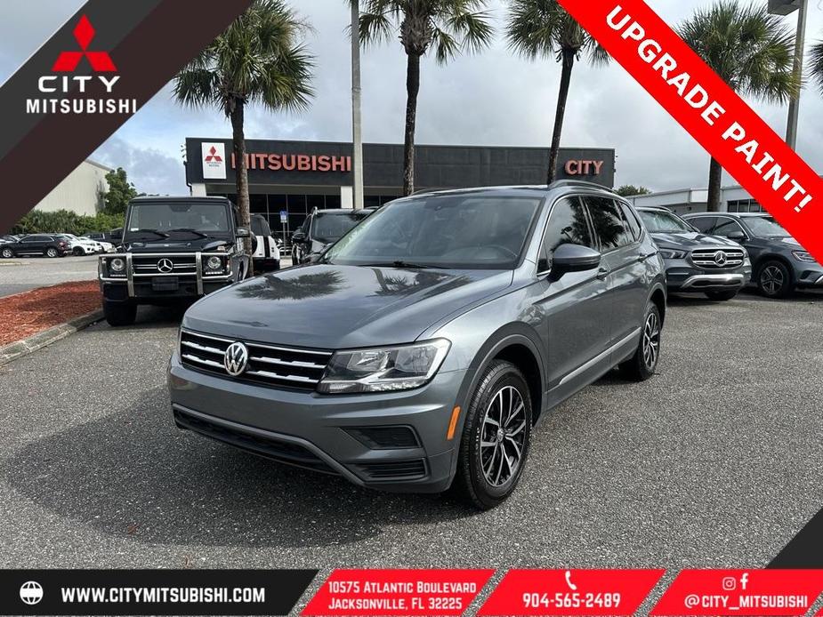 used 2021 Volkswagen Tiguan car, priced at $19,174