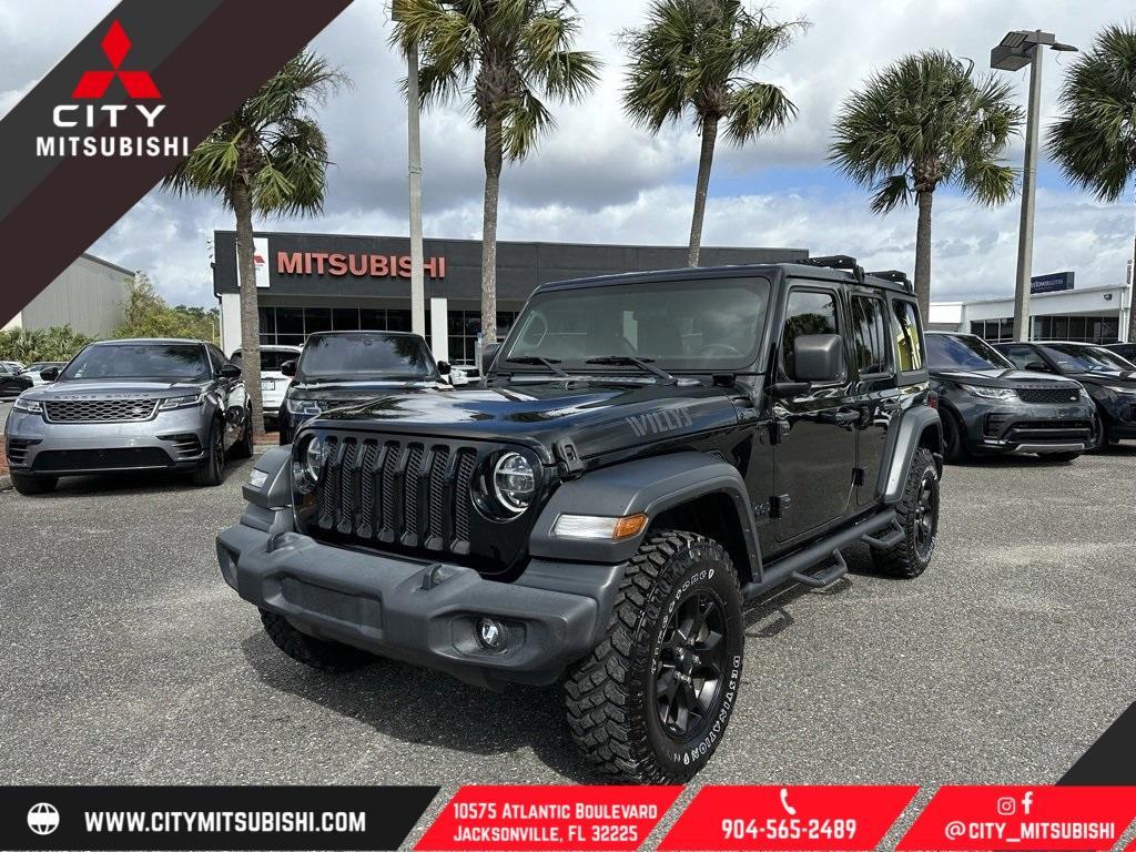 used 2020 Jeep Wrangler Unlimited car, priced at $26,699