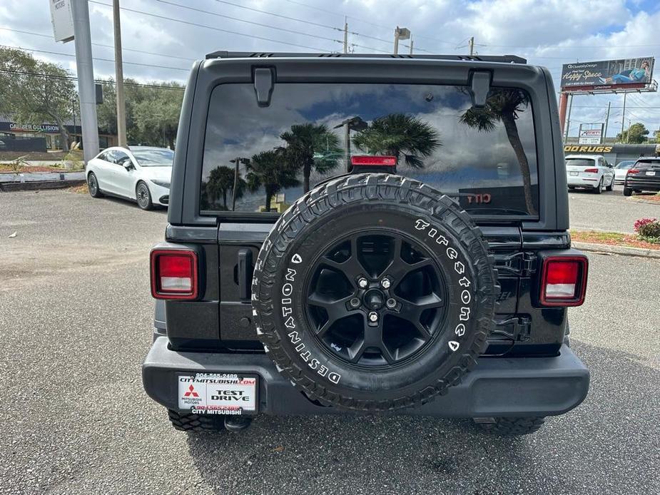 used 2020 Jeep Wrangler Unlimited car, priced at $28,921