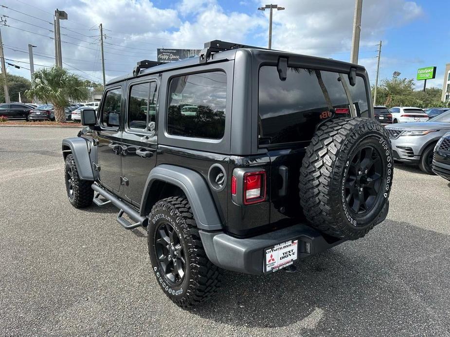 used 2020 Jeep Wrangler Unlimited car, priced at $28,921