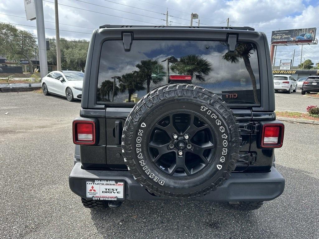 used 2020 Jeep Wrangler Unlimited car, priced at $26,699