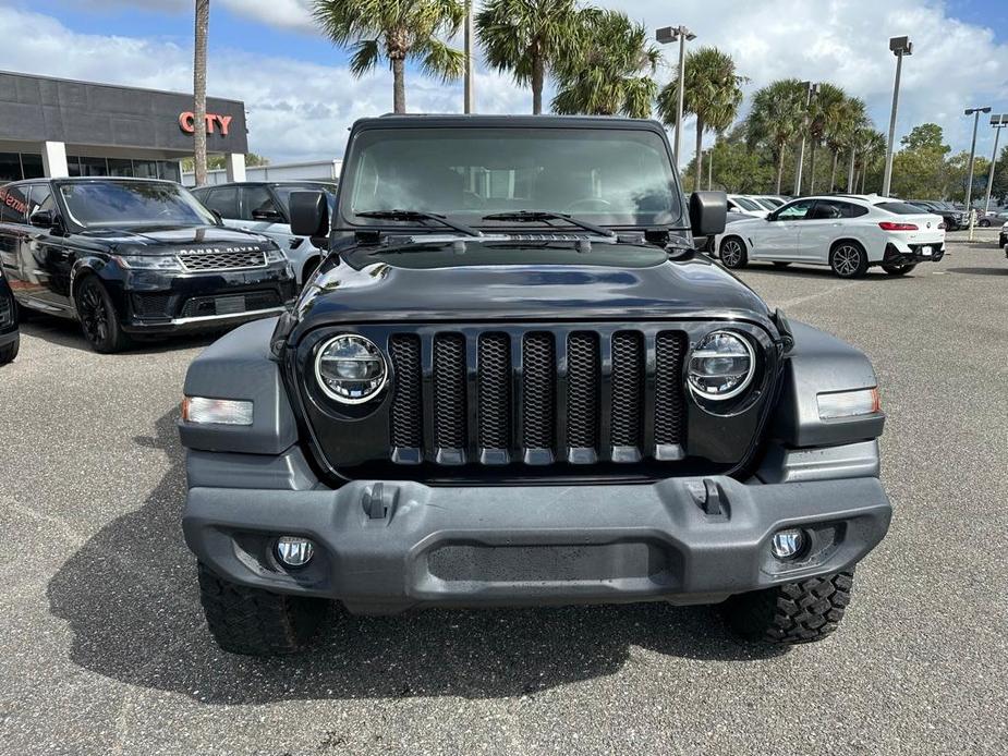 used 2020 Jeep Wrangler Unlimited car, priced at $28,921