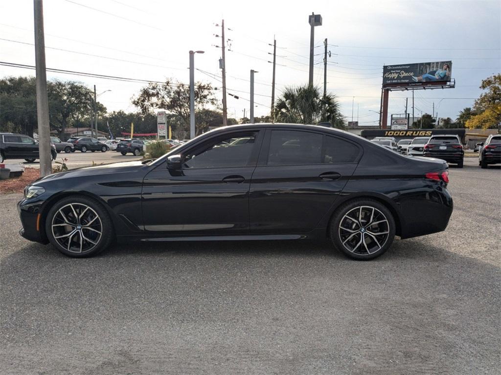 used 2022 BMW M550 car, priced at $54,673