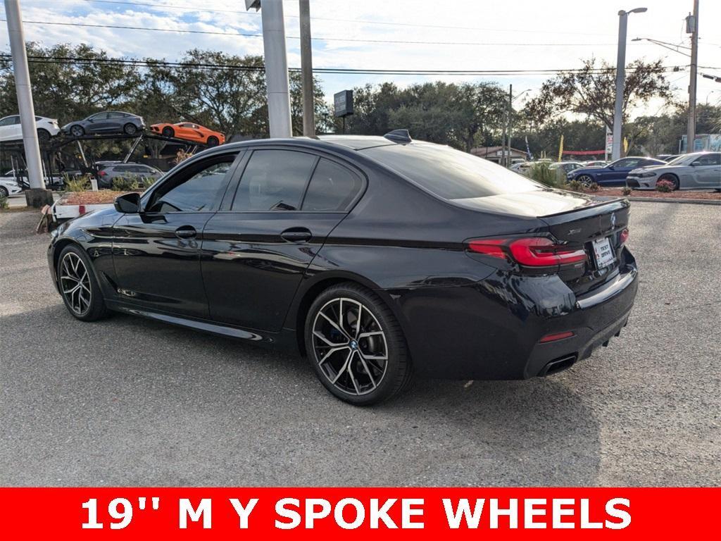 used 2022 BMW M550 car, priced at $51,625