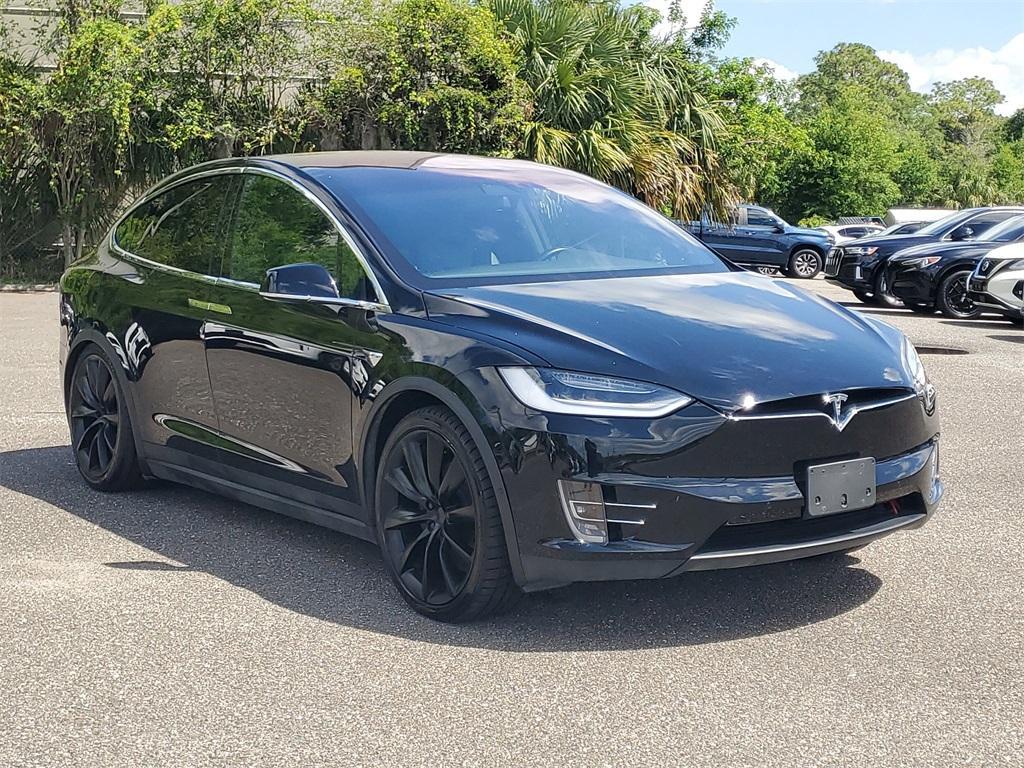 used 2020 Tesla Model X car, priced at $34,187
