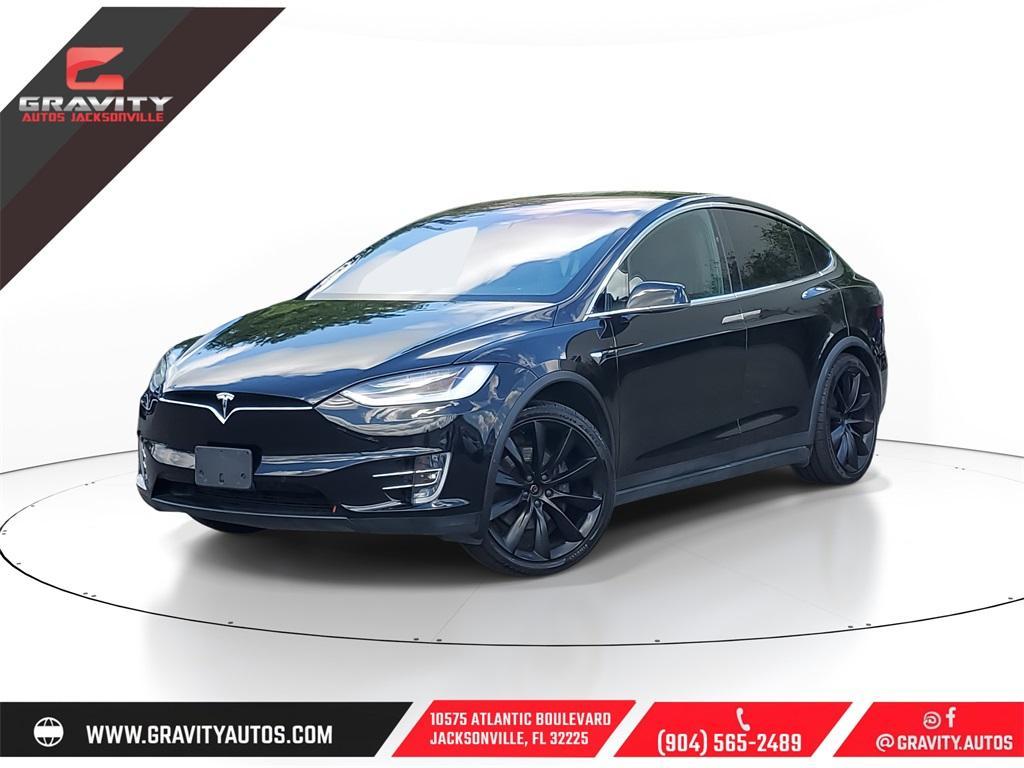 used 2020 Tesla Model X car, priced at $34,187