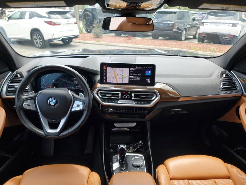 used 2022 BMW X3 car, priced at $29,581