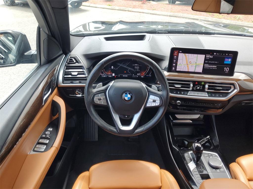 used 2022 BMW X3 car, priced at $29,581