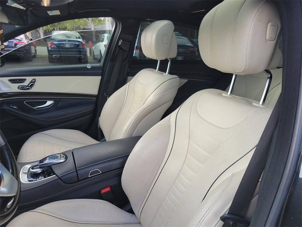 used 2018 Mercedes-Benz S-Class car, priced at $39,155