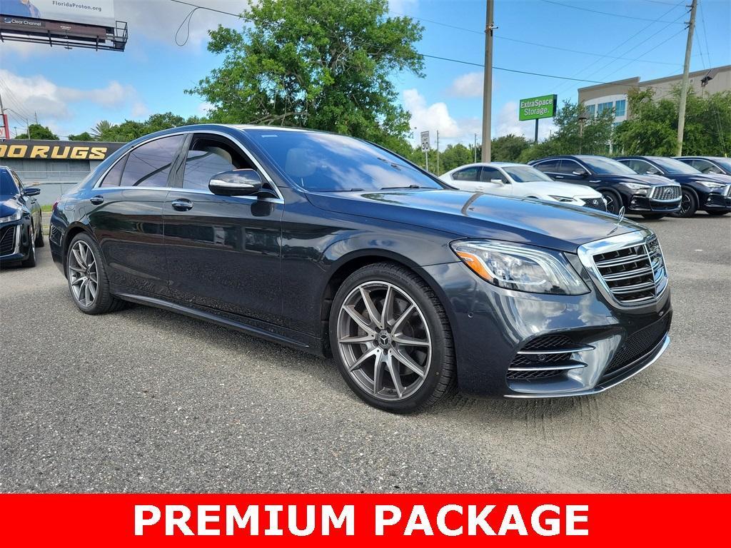 used 2018 Mercedes-Benz S-Class car, priced at $39,155