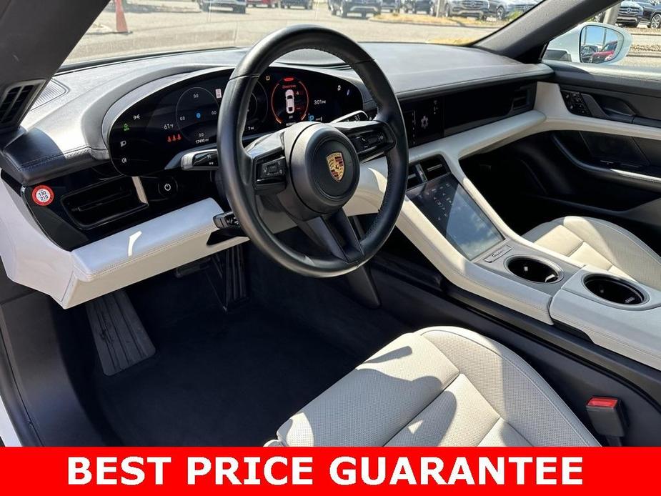 used 2021 Porsche Taycan car, priced at $63,175