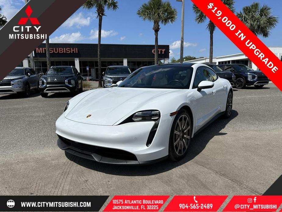 used 2021 Porsche Taycan car, priced at $63,175