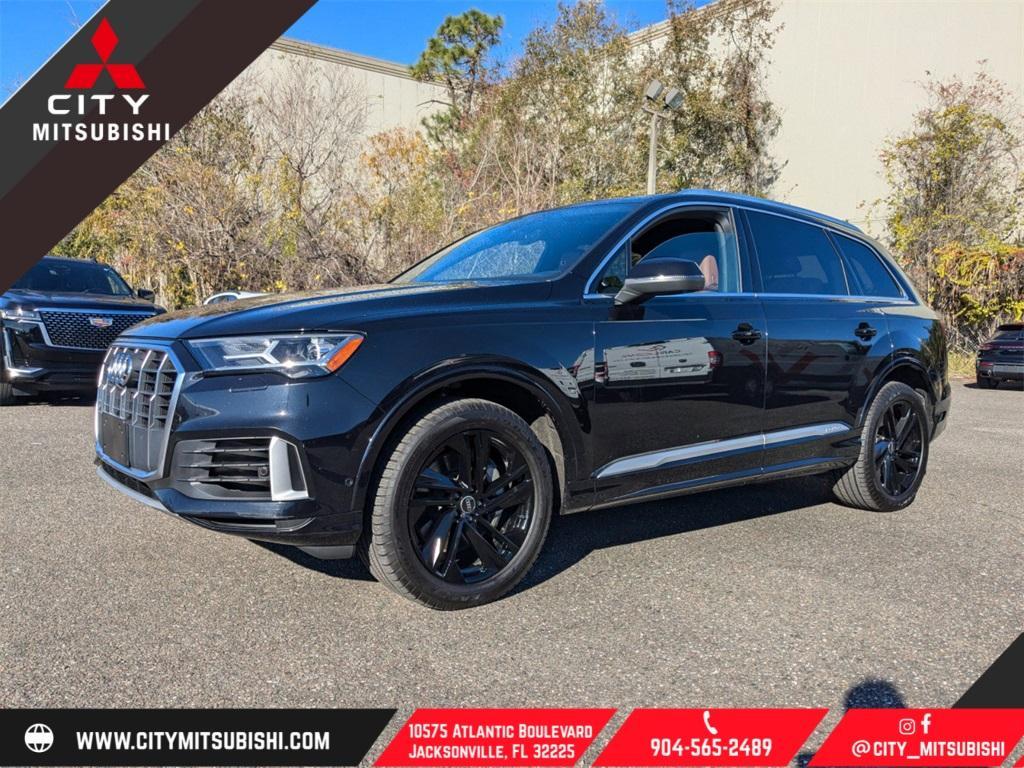 used 2021 Audi Q7 car, priced at $31,864