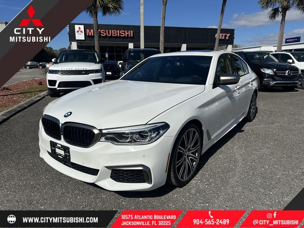 used 2018 BMW M550 car, priced at $31,891