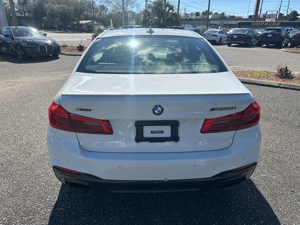 used 2018 BMW M550 car, priced at $31,891