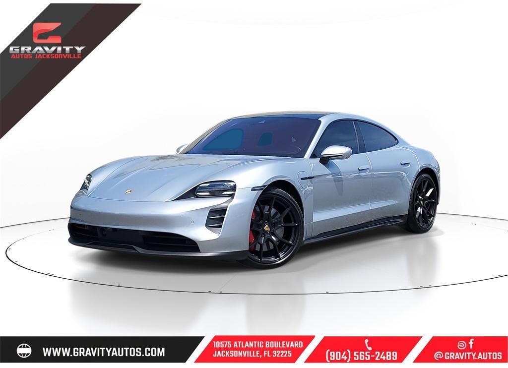used 2022 Porsche Taycan car, priced at $88,743
