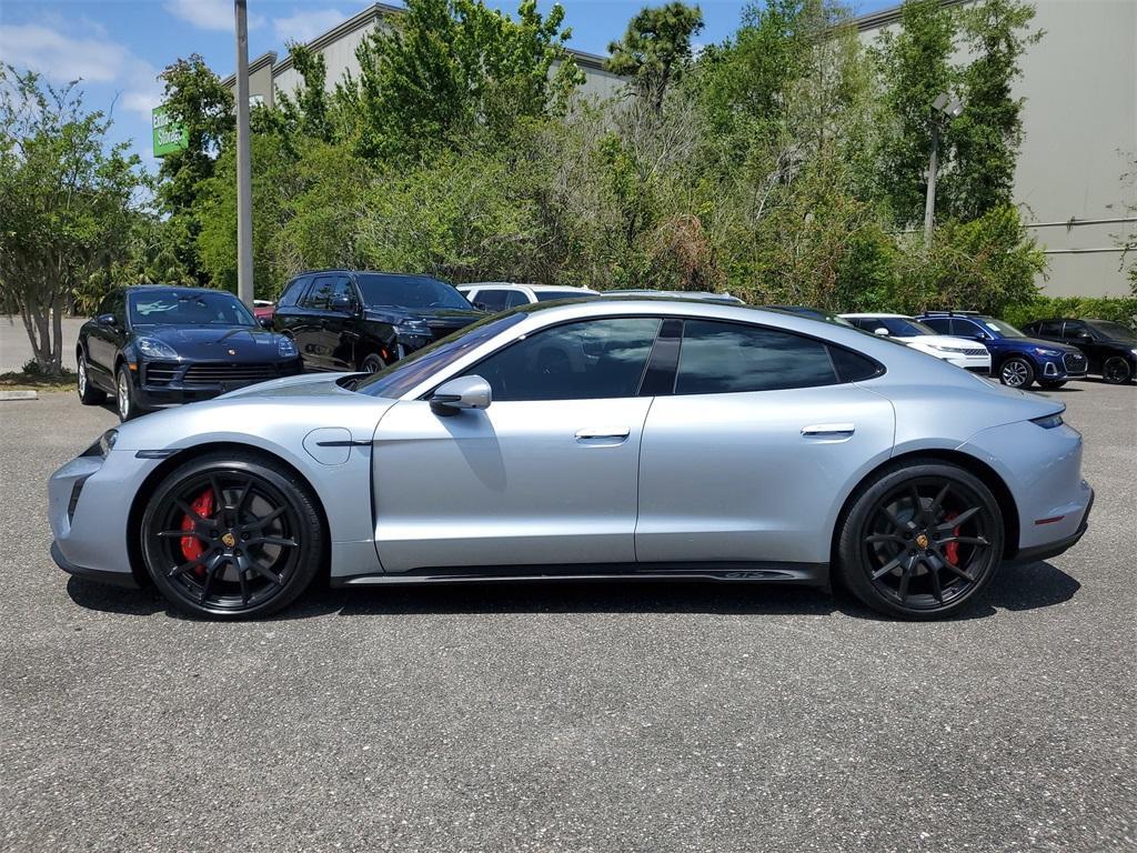 used 2022 Porsche Taycan car, priced at $88,743