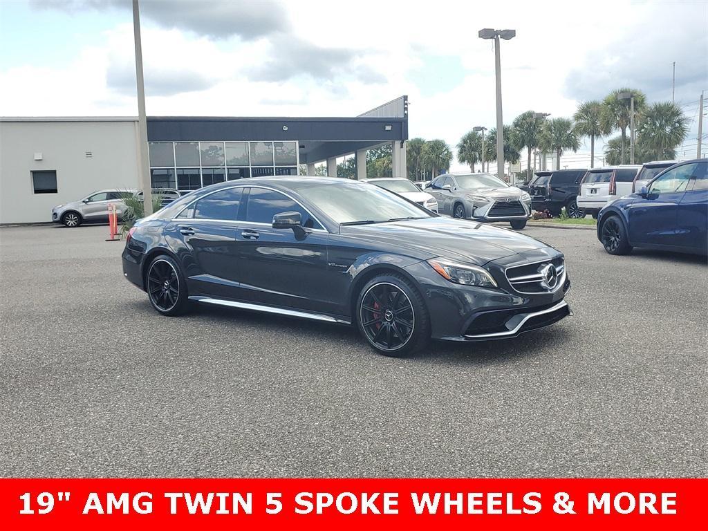 used 2017 Mercedes-Benz AMG CLS 63 car, priced at $39,911