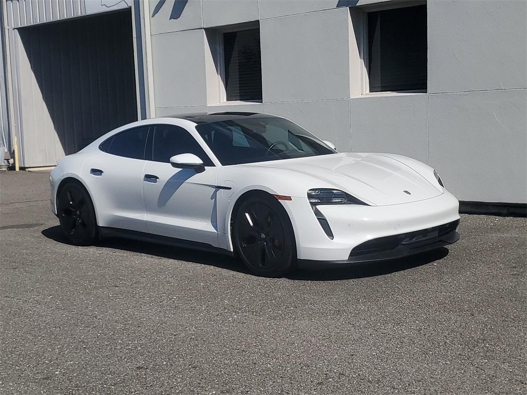 used 2020 Porsche Taycan car, priced at $49,548