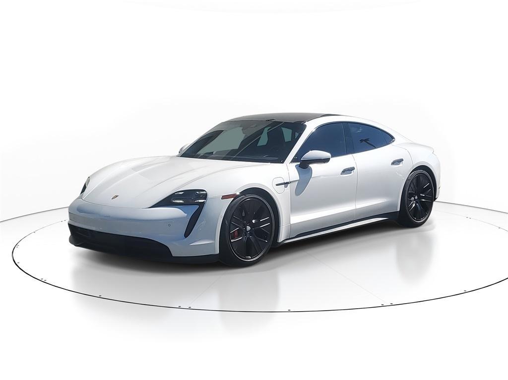 used 2020 Porsche Taycan car, priced at $49,548
