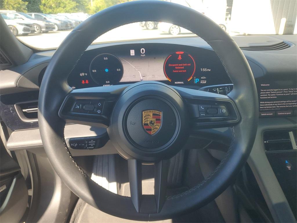 used 2020 Porsche Taycan car, priced at $49,548