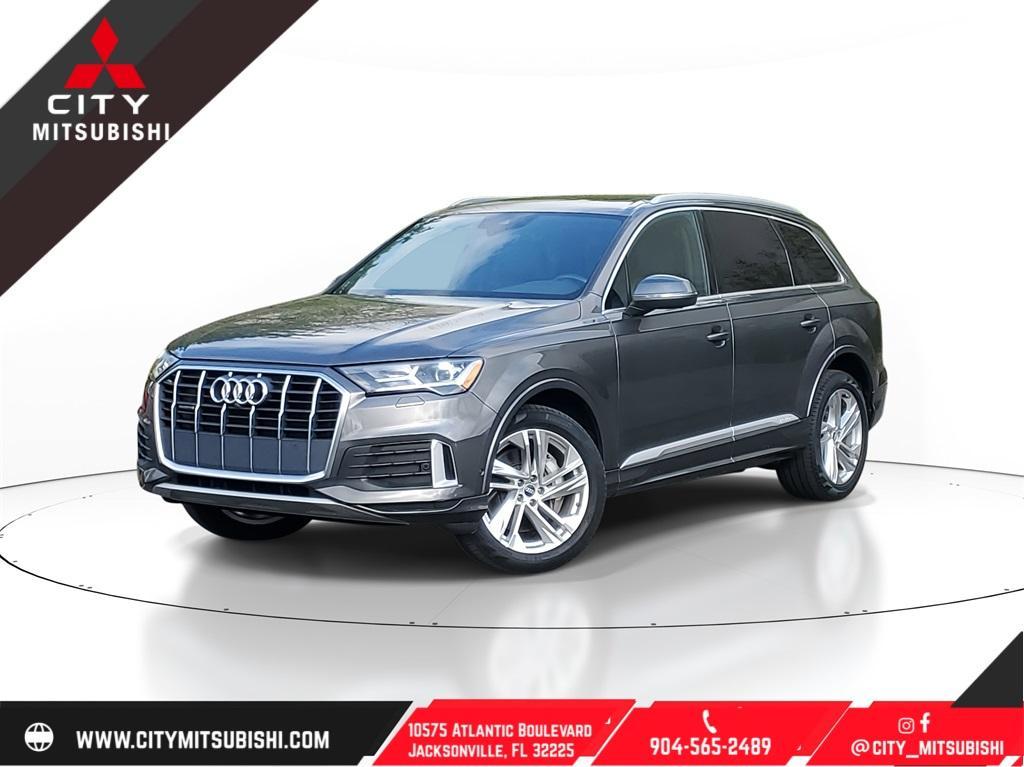 used 2021 Audi Q7 car, priced at $32,401