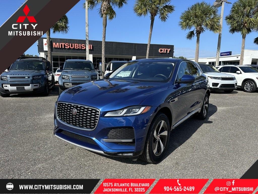 used 2021 Jaguar F-PACE car, priced at $32,490