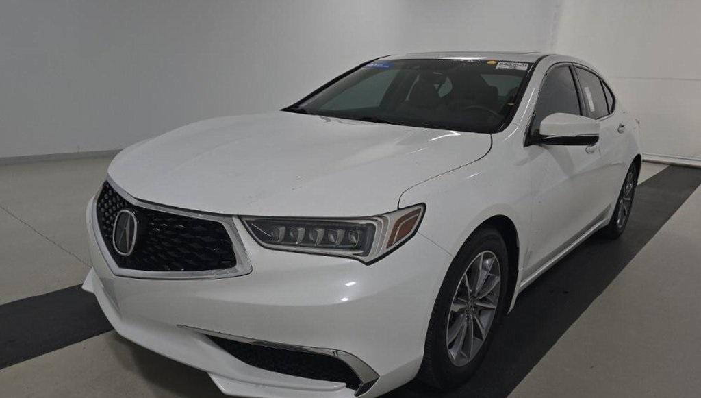used 2018 Acura TLX car, priced at $17,500