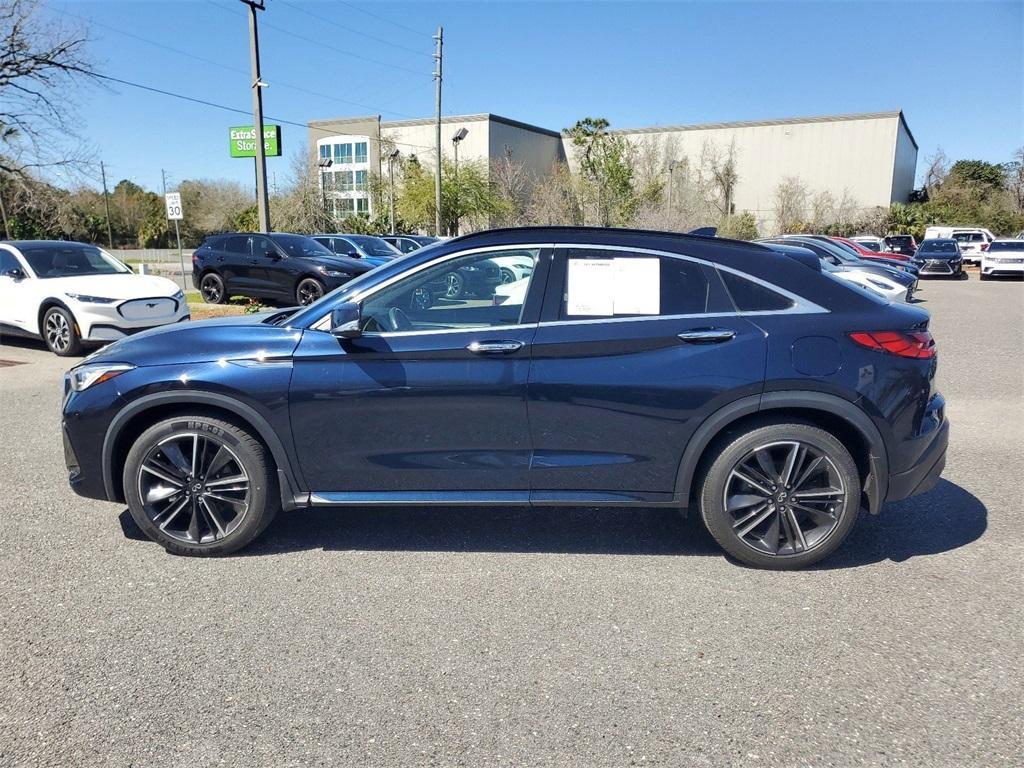 used 2022 INFINITI QX55 car, priced at $28,449
