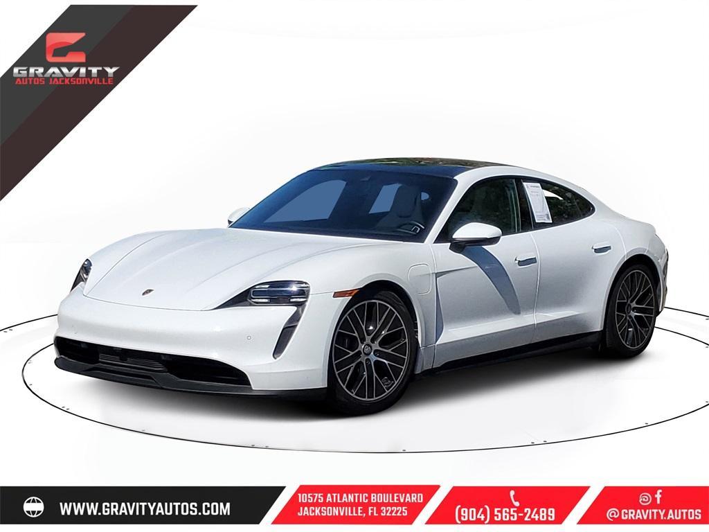 used 2022 Porsche Taycan car, priced at $52,598