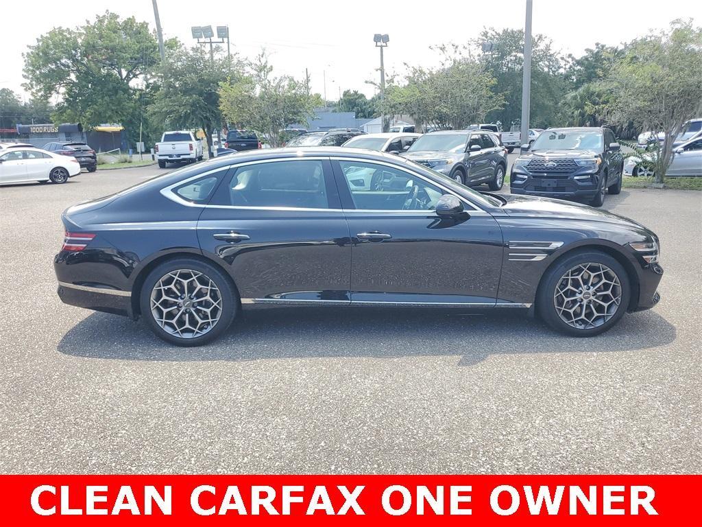used 2023 Genesis G80 car, priced at $34,008