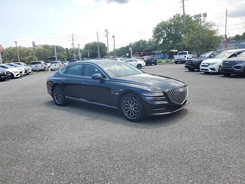 used 2023 Genesis G80 car, priced at $34,008