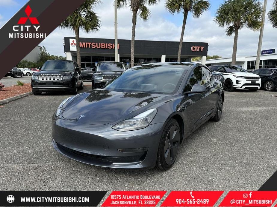 used 2023 Tesla Model 3 car, priced at $25,832